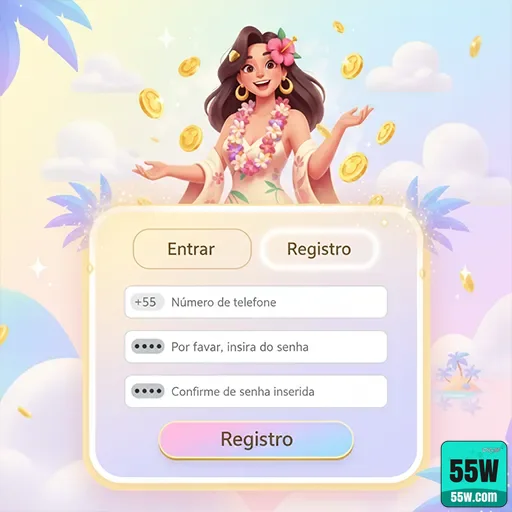 55w.com Vantagens ao Criar Conta na 55w.com